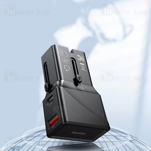 مبدل برق بیسوس Baseus Youth Edition CCTY-01 18W Universal Conversion Plug