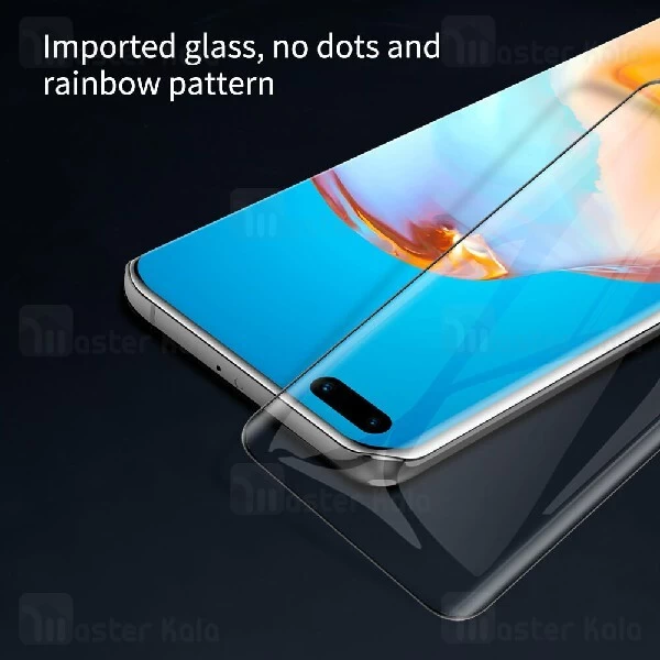 محافظ صفحه شیشه ای تمام صفحه تمام چسب نیلکین Huawei P40 Pro / P40 Pro Plus Nillkin 3D DS+ Max