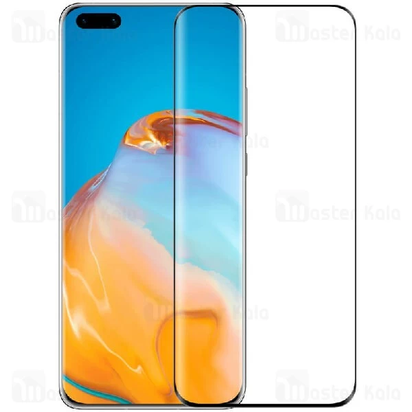 محافظ صفحه شیشه ای تمام صفحه تمام چسب نیلکین Huawei P40 Pro / P40 Pro Plus Nillkin 3D DS+ Max