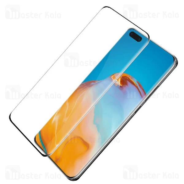 محافظ صفحه شیشه ای تمام صفحه تمام چسب نیلکین Huawei P40 Pro / P40 Pro Plus Nillkin 3D DS+ Max