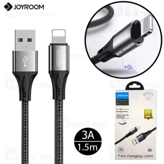 کابل لایتنینگ جویروم Joyroom S-1530N1 Lightning Cable توان 3 آمپر طول 1.5 متر