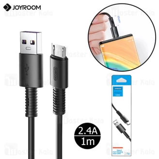 کابل میکرو یو اس بی جویروم Joyroom Rebar S-M406 توان 2.4 آمپر طول 1 متر