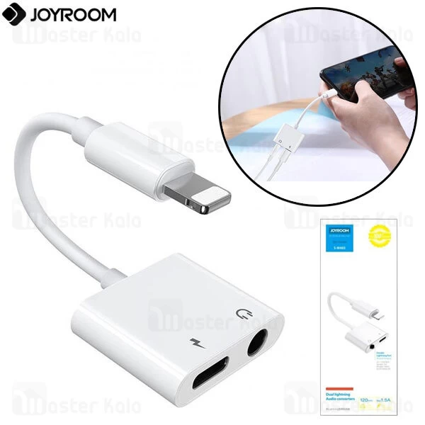 کابل مبدل Joyroom S-Y104 Ben Series Apple 3.5 Audio Converter