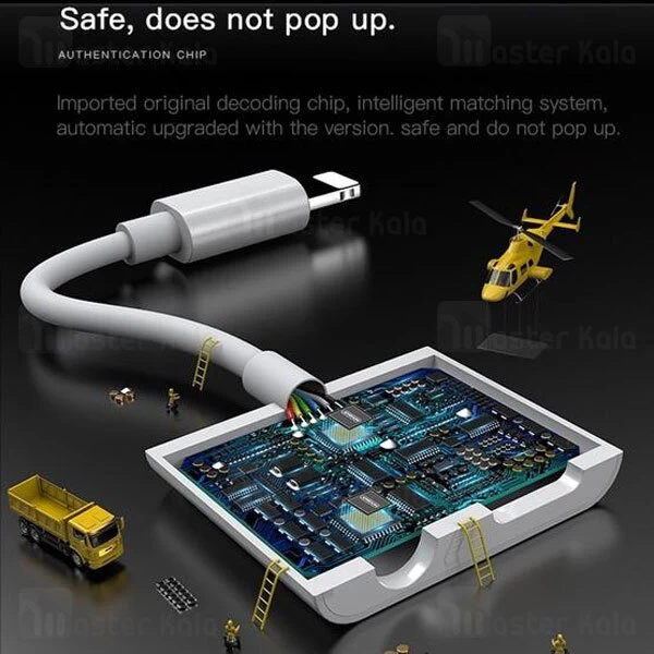 کابل مبدل Joyroom S-Y104 Ben Series Apple 3.5 Audio Converter