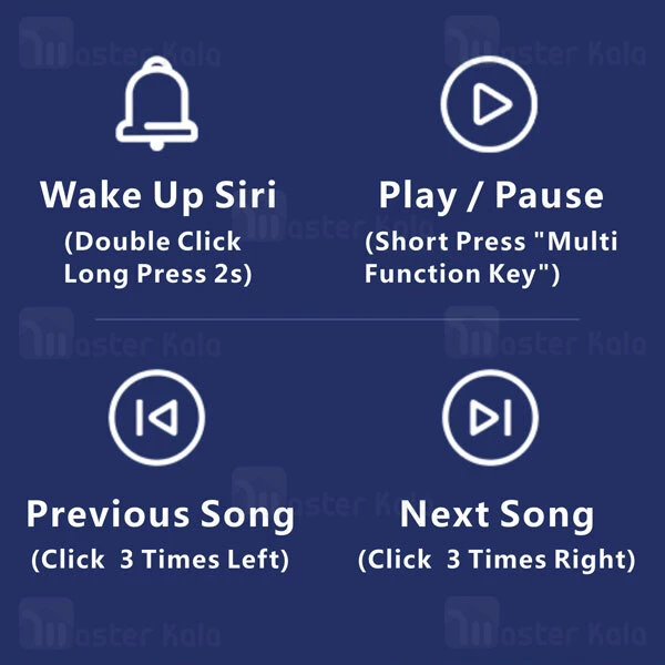 ﻿هندزفری بلوتوث Lenovo LivePods LP1 TWS Bluetooth Earbuds