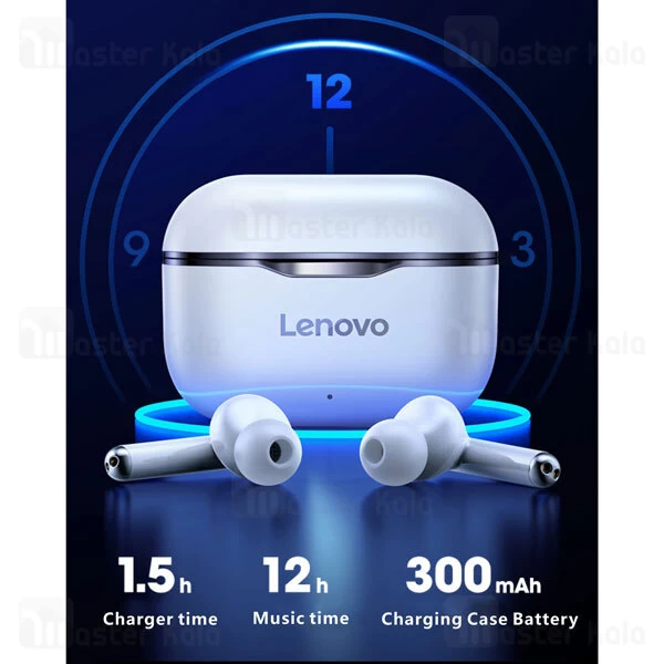 ﻿هندزفری بلوتوث Lenovo LivePods LP1 TWS Bluetooth Earbuds