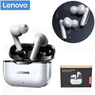 هندزفری بلوتوث دوگوش لنوو Lenovo LivePods LP1 Wireless Handsfree