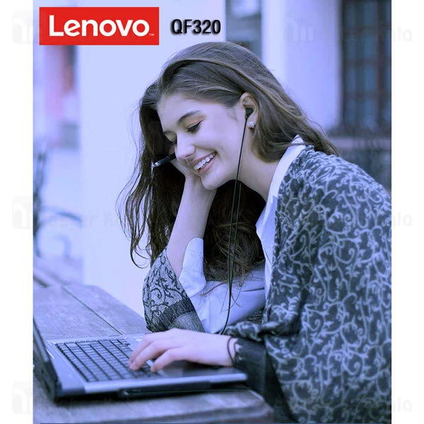 هندزفری سیمی لنوو Lenovo QF320 In-Ear Wired Earphone