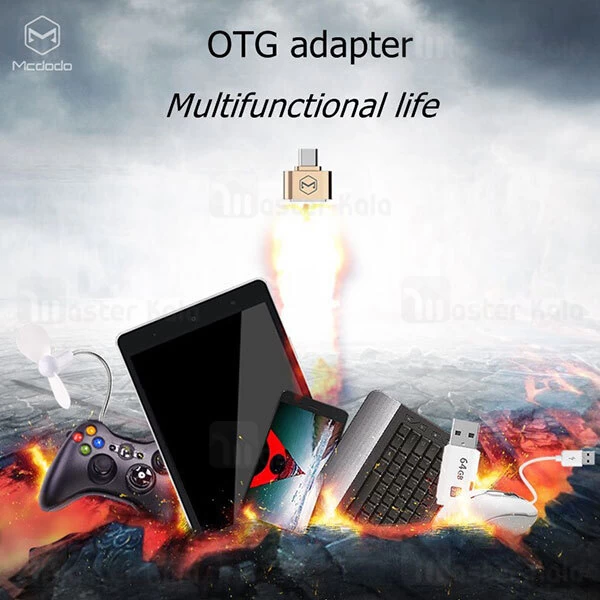 تبدیل OTG میکرو یو اس بی به USB مک دودو MCdodo OT-097 OTG USB Adapter