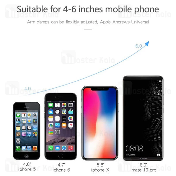 هولدر و شارژر وایرلس Mcdodo CH-5181 Car Mount Wireless Charger Holder