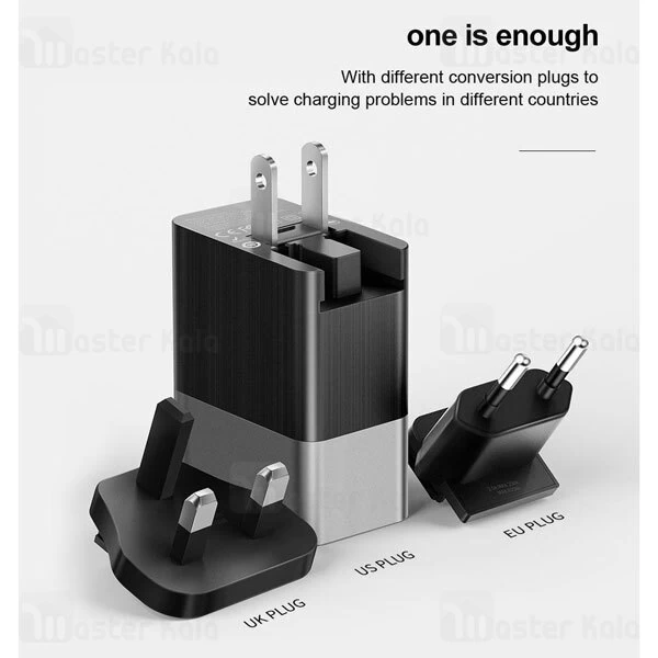 شارژر دیواری Mcdodo CH-5621 PD + USB3.0 Charger 15W