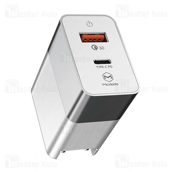 شارژر دیواری Mcdodo CH-5621 PD + USB3.0 Charger 15W