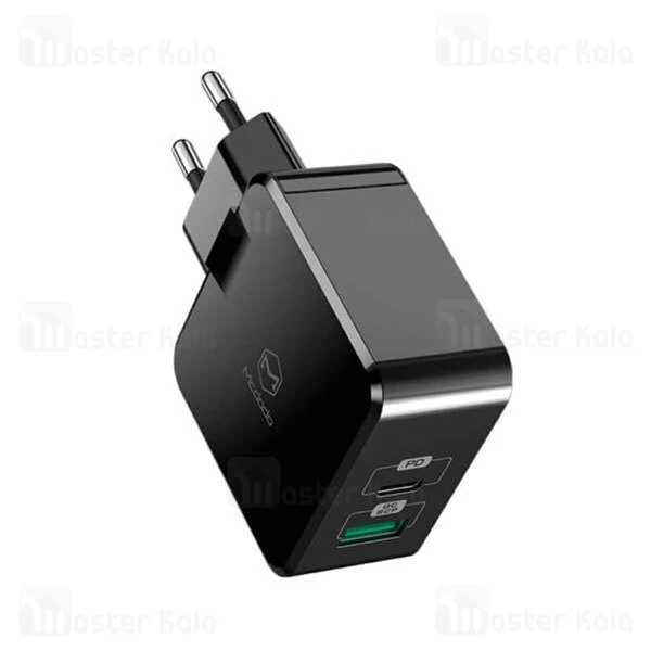 شارژر دیواری Mcdodo CH-6923 QC + PD Dual Output 30W Quick Charge