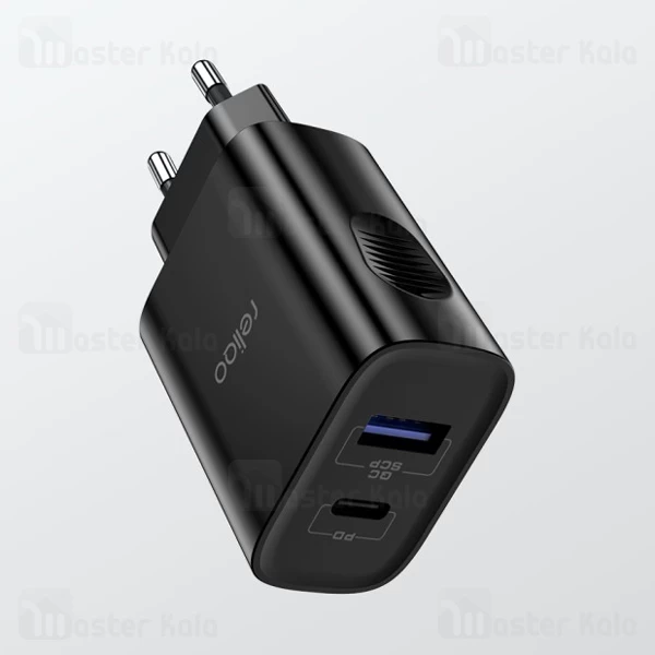 شارژر دیواری Mcdodo Reliqo RCH-021 QC + PD Dual Output 18W PD Quick Charge