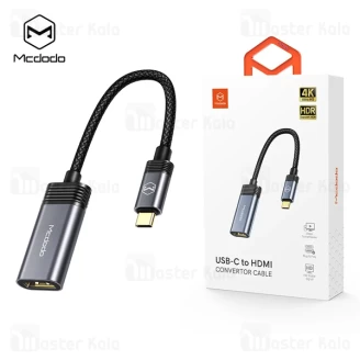 کابل تبدیل Type C به HDMI مک دودو Mcdodo Convertor Cable CA-7790 USB3.1 4K