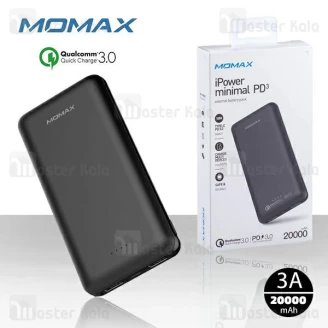 پاوربانک 20000 میلی آمپر مومکس Momax iPower minimal PD3 IP70 فست شارژ QC3.0