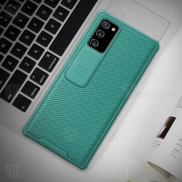 قاب محافظ نیلکین سامسونگ Samsung Galaxy Note 20 Nillkin CamShield Pro Case دارای محافظ دوربین