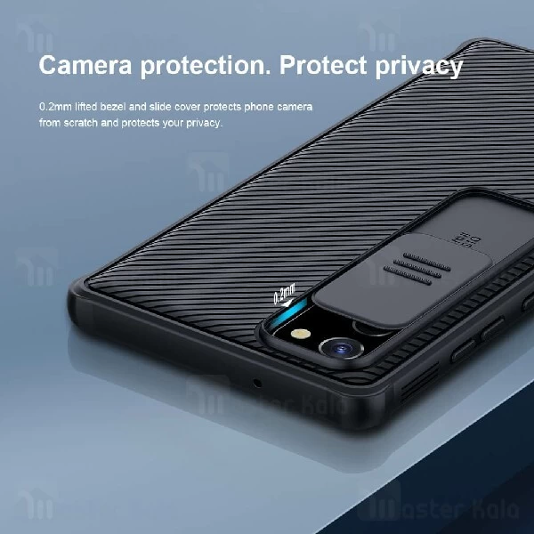 قاب محافظ نیلکین سامسونگ Samsung Galaxy Note 20 Nillkin CamShield Pro Case دارای محافظ دوربین