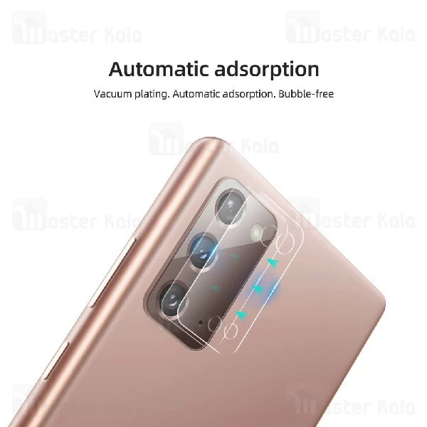 پک دوتایی محافظ لنز دوربین نیلکین Samsung Galaxy Note 20 InvisiFilm Camera Protector