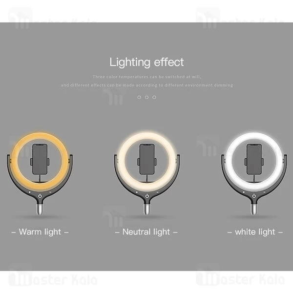 رینگ لایت توتو TOTU F-539A Live Stand Desktop Model Ring Light Kit