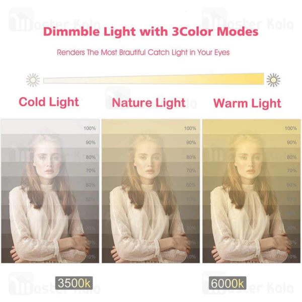 پایه نگهدارنده و هولدر رومیزی TOTU Mai Appearance G3 Retractable Live Light Desk Lamp