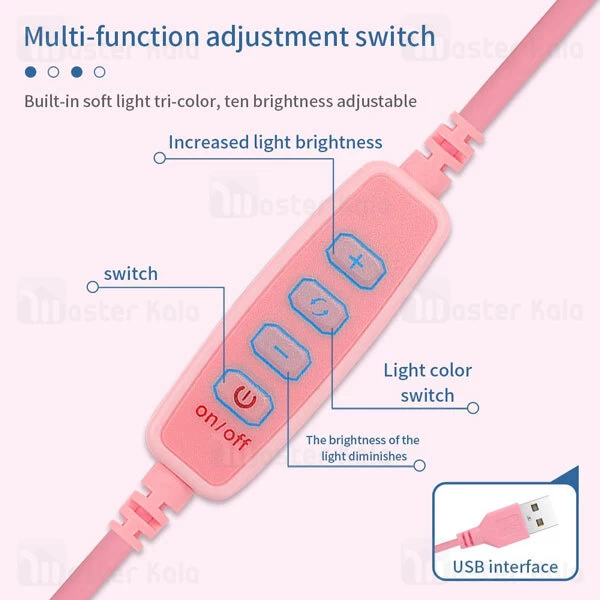 پایه نگهدارنده و هولدر رومیزی TOTU Mai Appearance G3 Retractable Live Light Desk Lamp