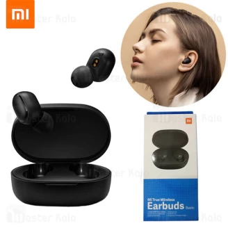 هندزفری بلوتوث دوگوش شیائومی Xiaomi Mi True Wireless Earbuds Basic TWSEJ04LS نسخه گلوبال