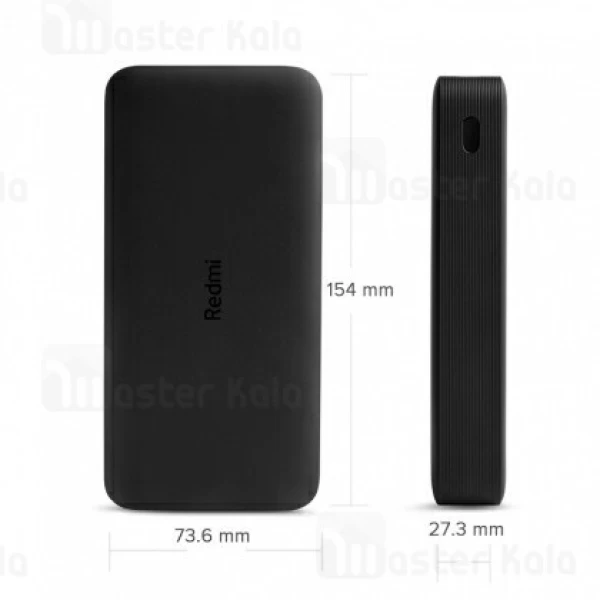 پاوربانک شیائومی ردمی Xiaomi Redmi PB200LZM 20000mAh 18W QC3
