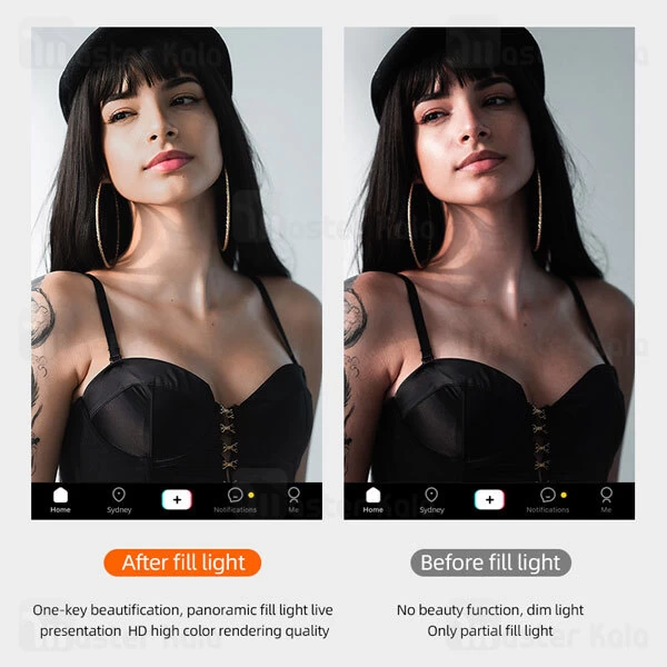 رینگ لایت جویروم Joyroom JR-ZS229 Mini Desktop 10inch Selfie Ring Light With Tripod