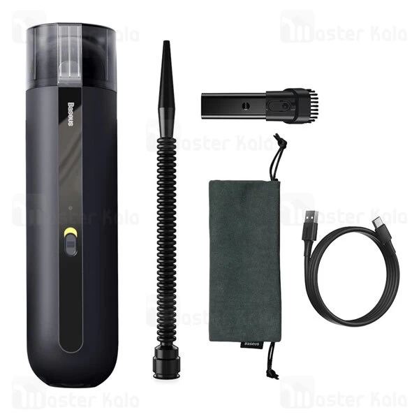 جارو شارژی ماشین بیسوس Baseus A2 Mini Wireless CRXCQA2-01 Vacuum Cleaner 70W 5000Pa توان 70 وات