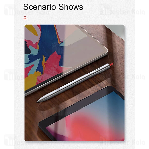 قلم لمسی بیسوس Baseus Square Line Capacitive Stylus Pen CSP01 ACSXB-A0G مناسب آیپد