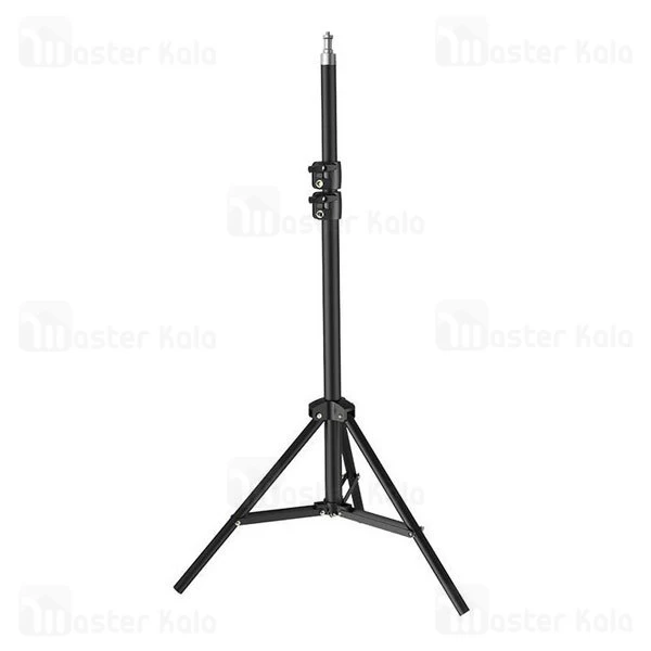 رینگ لایت بیسوس Baseus Live Stream Holder-floor Stand Ring Light CRZB12-B01 پایه 160 سانتی و هولدر