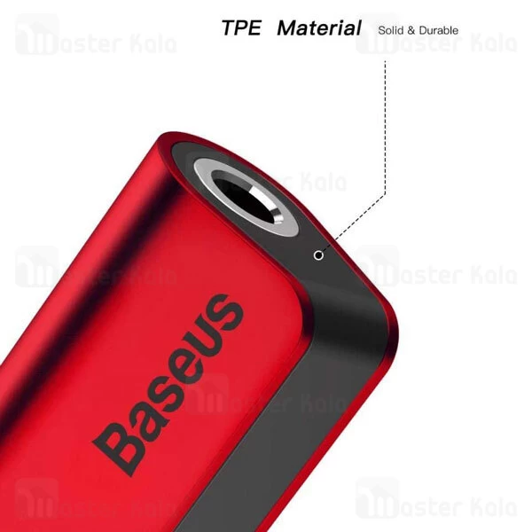تبدیل Baseus L56 2-in-1 iP Male to iP 3.5mm Female Adapter CALL32-01