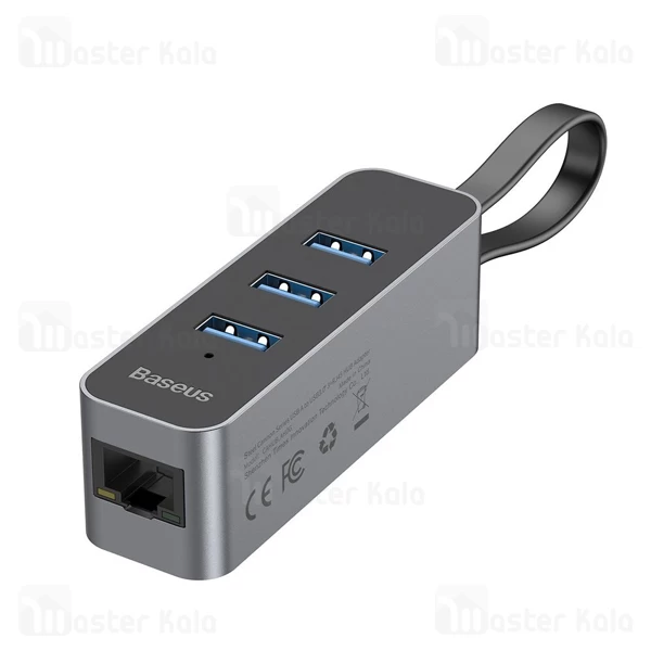 هاب Baseus Steel Cannon USB3.2 Gen 1 CAHUB-AH0G 4-in-1 HUB