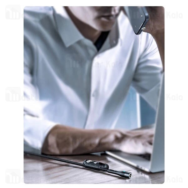 کابل سه سر Baseus Zinc Magnetic MLC CA1T3-BG1 5A 1m 3 in 1 Cable