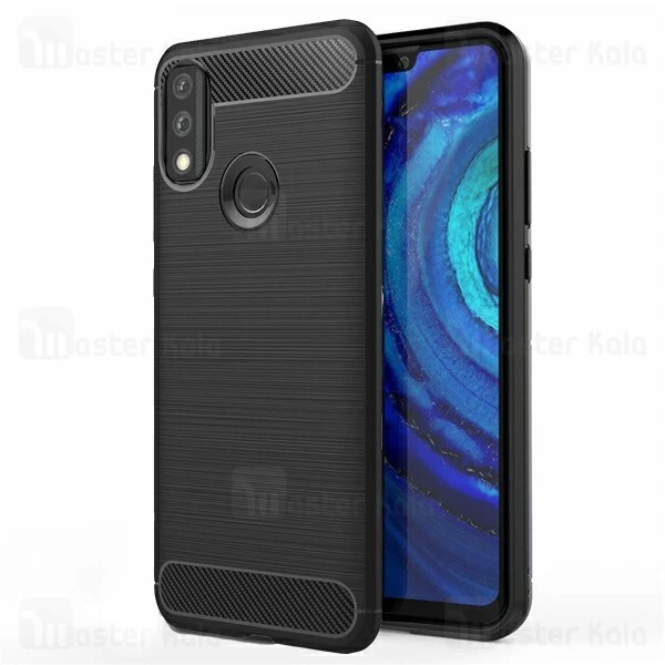 قاب محافظ ژله ای هواوی Huawei Y8s Rugged Armor Fiber Carbon