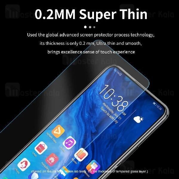 محافظ صفحه شیشه ای نیلکین هواوی Huawei Honor X10 Nillkin H+ Pro + محافظ لنز