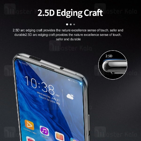 محافظ صفحه شیشه ای نیلکین هواوی Huawei Honor X10 Nillkin H+ Pro + محافظ لنز