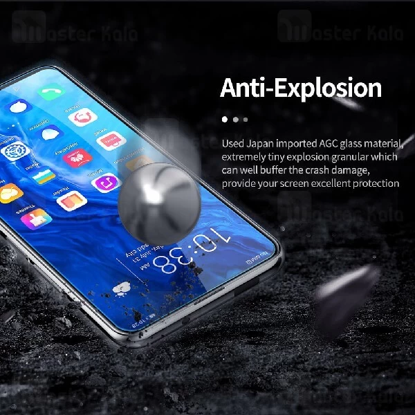 محافظ صفحه شیشه ای نیلکین هواوی Huawei Honor X10 Nillkin H+ Pro + محافظ لنز