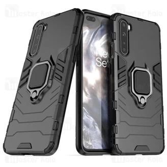 گارد ضد ضربه انگشتی OnePlus Nord Black Panther KEYSION ShockProof Armor Ring