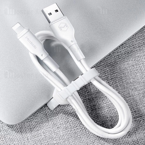 کابل لایتنینگ مک دودو Mcdodo CA-7271 Data Cable 3A 1.2M به طول 1.2 متر و 3 آمپر