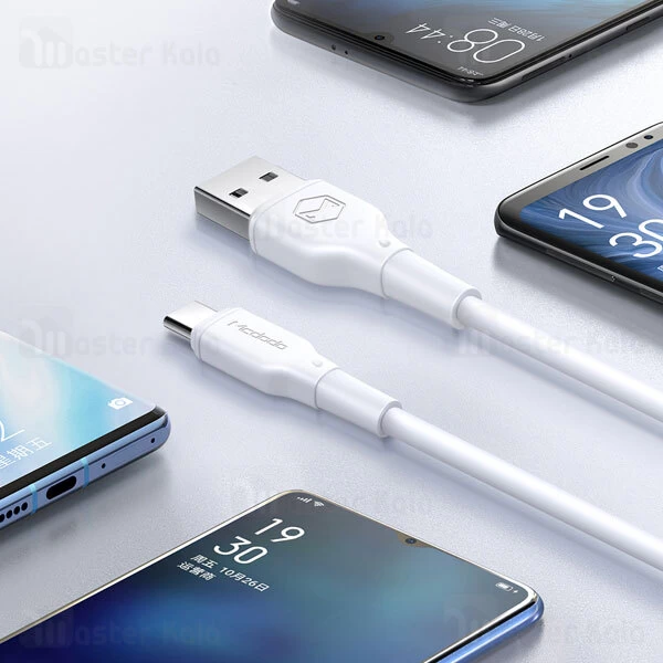 کابل Type C مک دودو Mcdodo CA-72811 Data Cable 3A 1.2M به طول 1.2 متر و 3 آمپر