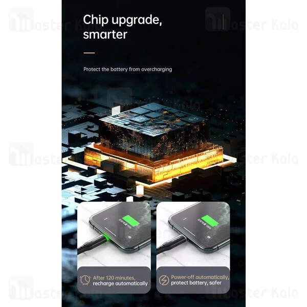 کابل آیفونی Mcdodo CA-7361 Auto Power Off Lightning Data Cable 36W 1.8M