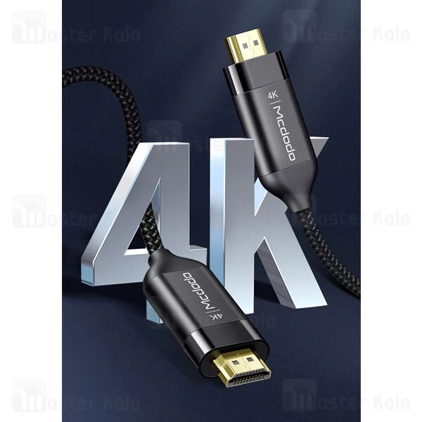 کابل HDMI مک دودو ‌Mcdodo CA-718 HDMI to HDMI2.0 Connection Cable 4K 3M طول 3 متر