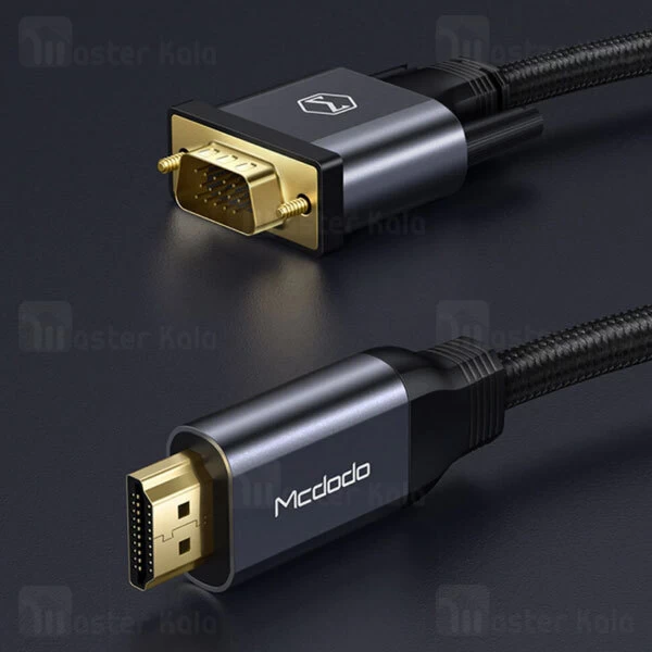 کابل HDMI به VGA مک دودو Mcdodo CA-7770 HDMI To VGA Convertor Cable 2M HD طول 2 متر