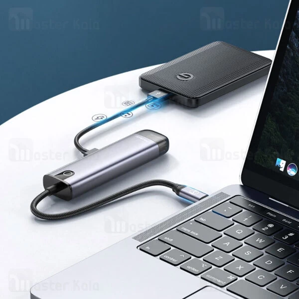 هاب چند منظوره مک دودو Mcdodo HU-7750 5 in 1 USB-C HUB USB3.0 HDMI 4K