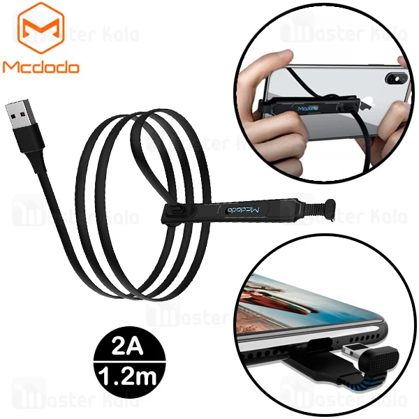 کابل لایتنینگ Mcdodo Thor Series CA-4890 Gaming 1.2m 2A