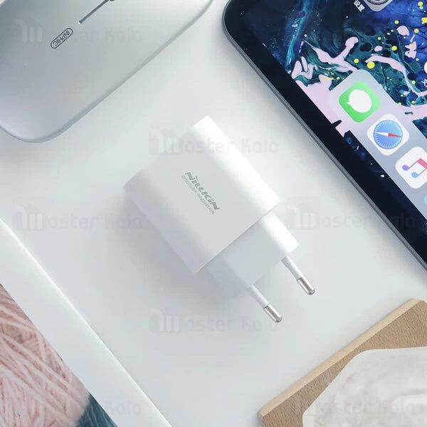 شارژر دیواری Nillkin Bijou NKA09 18W PD PD + QC Fast Charge Wall Charger