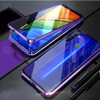 قاب مگنتی 360 درجه Realme 6i Magnetic 2 in 1 Case دارای گلس صفحه