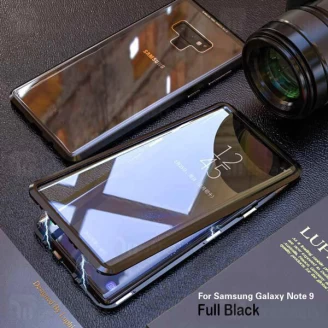 قاب مگنتی 360 درجه Samsung Galaxy Note 9 Magnetic 2 in 1 Case دارای گلس صفحه